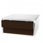 easyBox cube de rangement 2 tiroirs