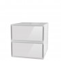 easyBox meuble de rangement 2 tiroirs grand volume horizontal