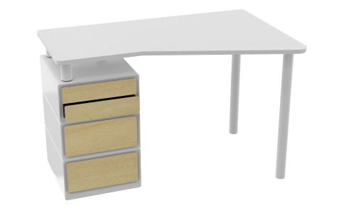 Bureau 4 tiroirs